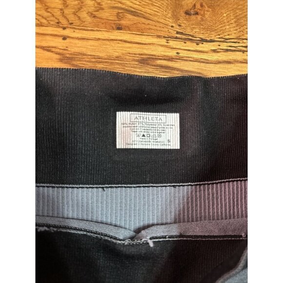 Athleta L51 Gray Flurry Base Layer Seamless Athletic Leggings S NWOT - Picture 7 of 8